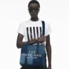 The Denim Medium Tote Bag The Denim Medium Tote Bag