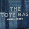 The Denim Medium Tote Bag The Denim Medium Tote Bag