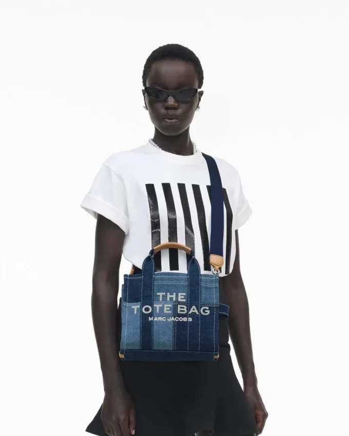 The Denim Small Tote Bag The Denim Small Tote Bag