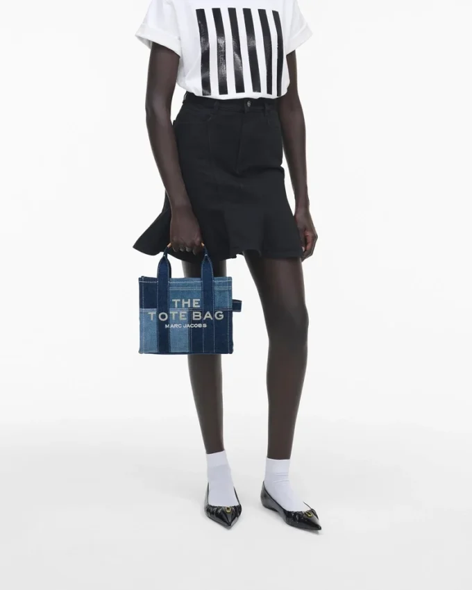 The Denim Small Tote Bag The Denim Small Tote Bag