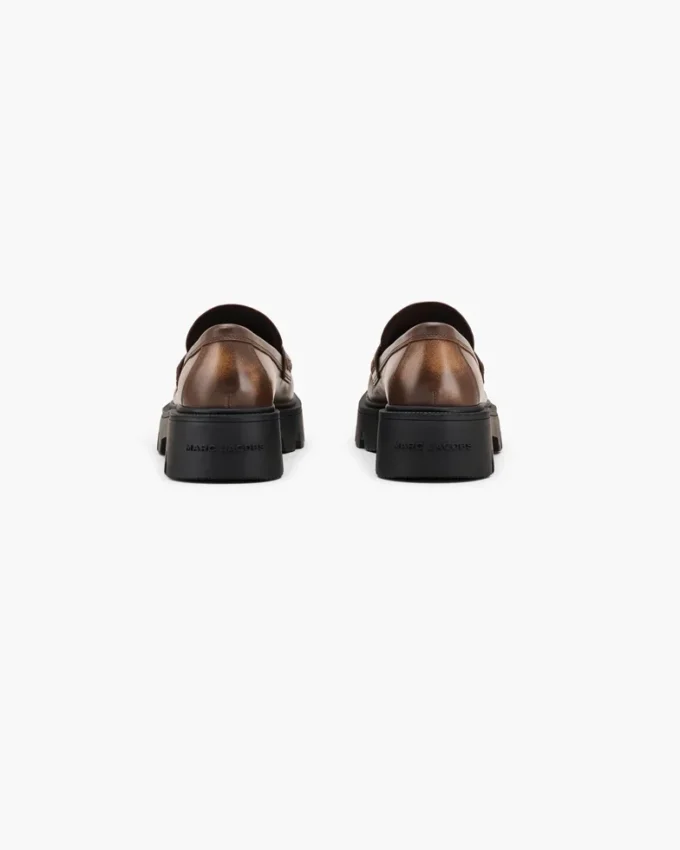 The Distressed Leather Frankie Loafer The Distressed Leather Frankie Loafer