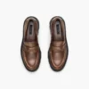 The Distressed Leather Frankie Loafer The Distressed Leather Frankie Loafer