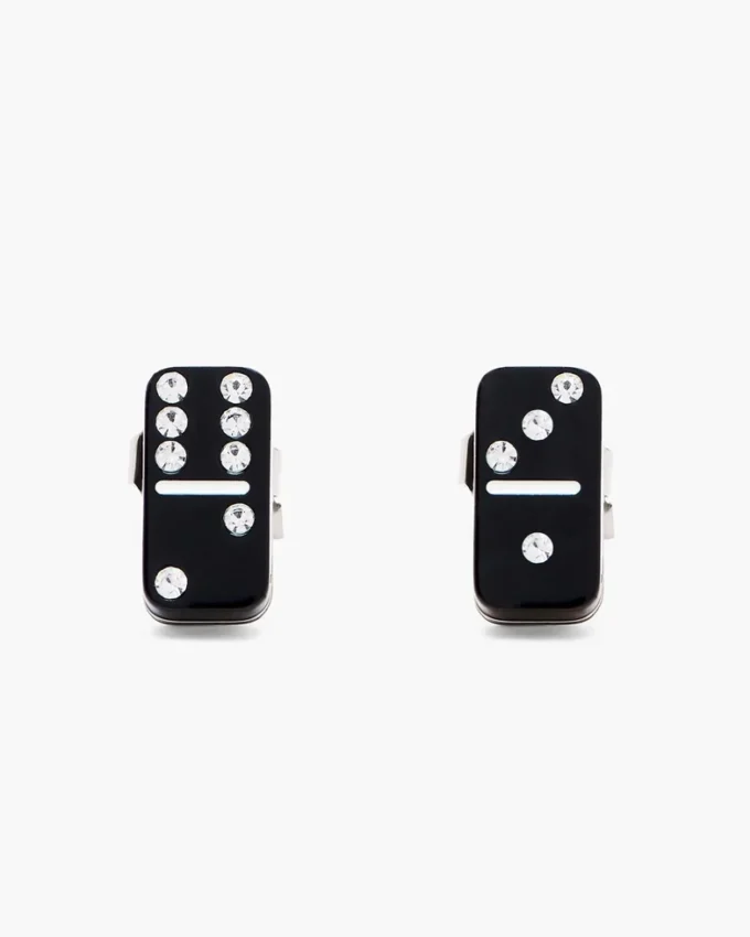 The Domino Stud Earrings The Domino Stud Earrings