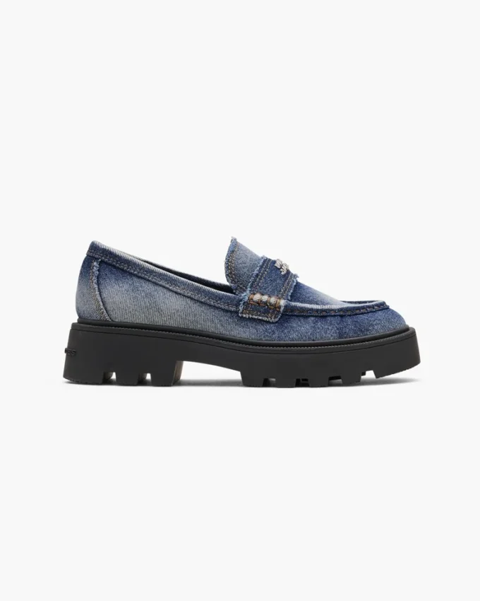 The Faded Denim Frankie Loafer The Faded Denim Frankie Loafer