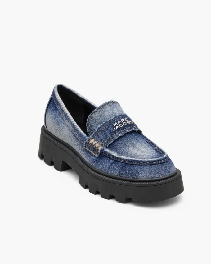 The Faded Denim Frankie Loafer The Faded Denim Frankie Loafer