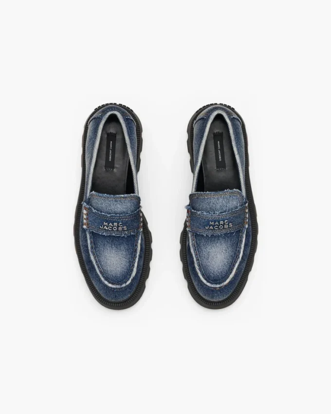 The Faded Denim Frankie Loafer The Faded Denim Frankie Loafer