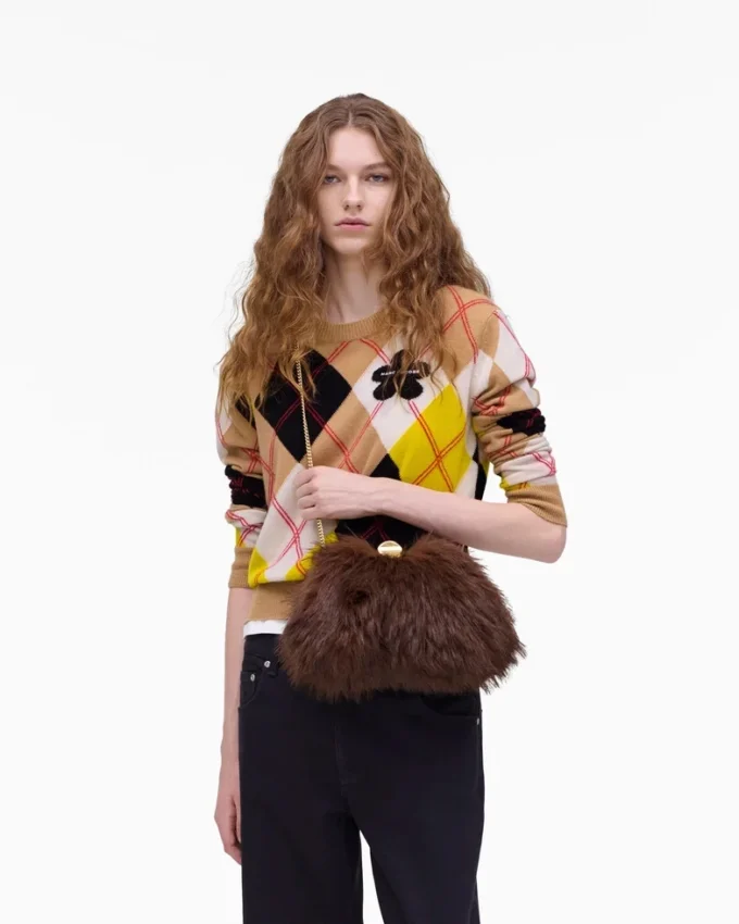 The Faux Fur Glam Small Clutch The Faux Fur Glam Small Clutch
