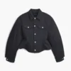 The Fluted Denim Jacket