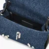 The Gem Denim Mini Dual Bag
