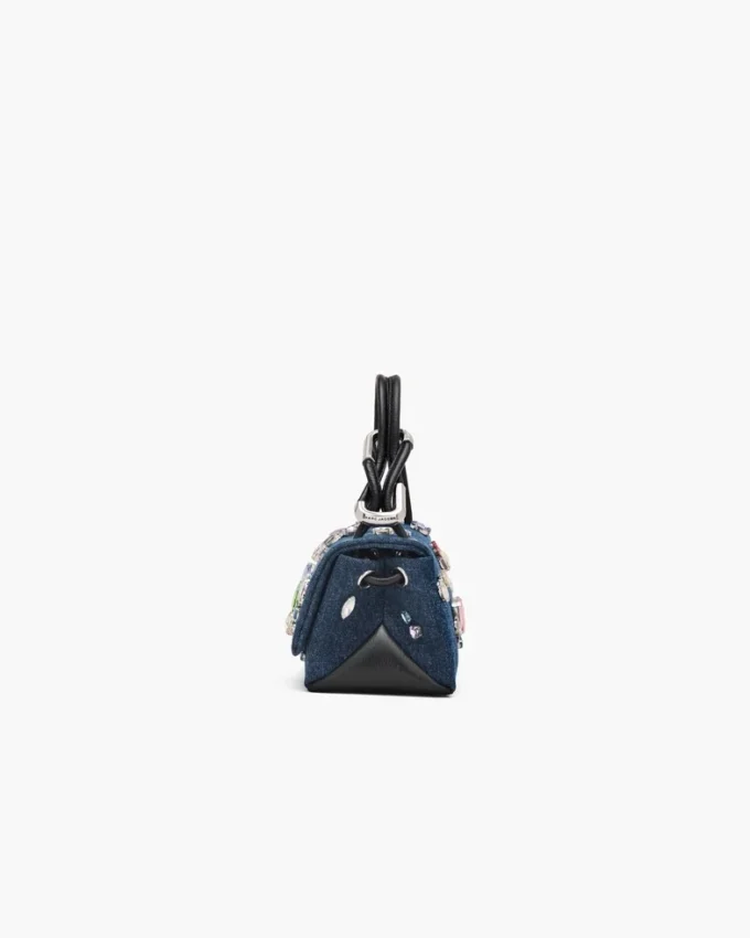 The Gem Denim Mini Dual Bag