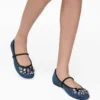 The Gem Denim Sabrina Ballerina The Gem Denim Sabrina Ballerina