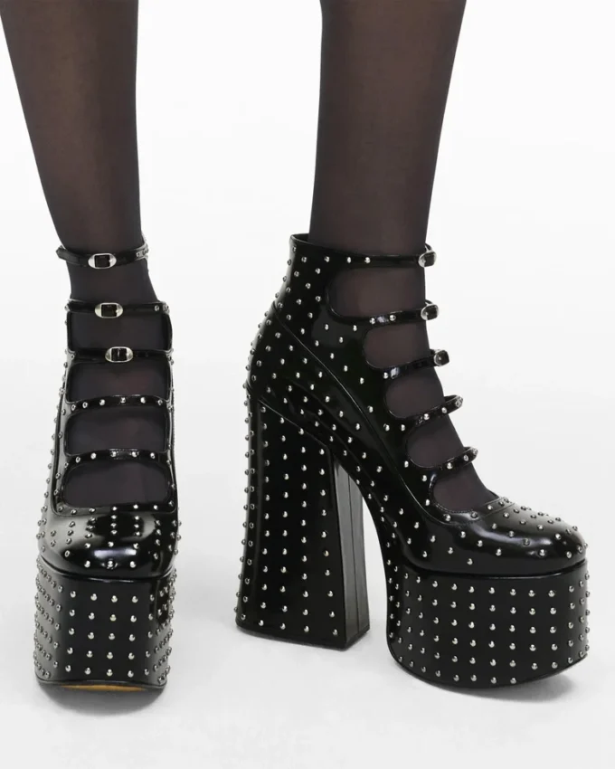 The Glam Studs Kiki Ankle Boot The Glam Studs Kiki Ankle Boot