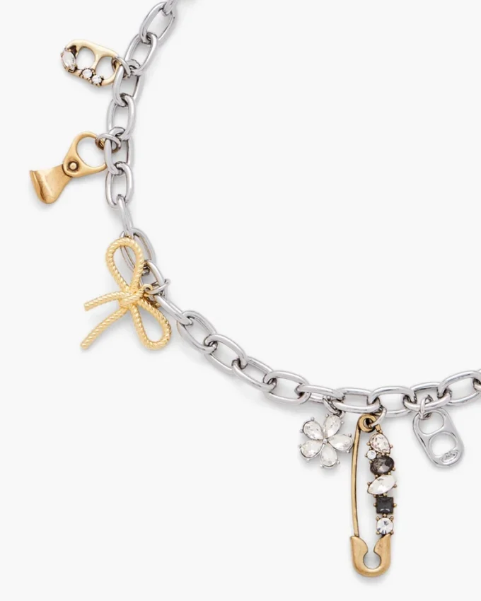 The Grunge Glam Charm Necklace The Grunge Glam Charm Necklace
