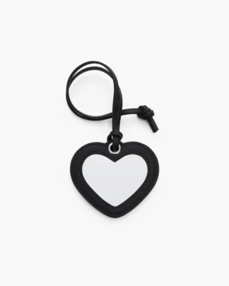 The Heart Mirror Bag Charm