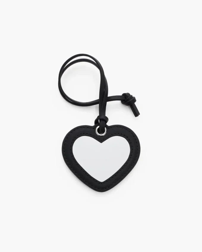 The Heart Mirror Bag Charm The Heart Mirror Bag Charm