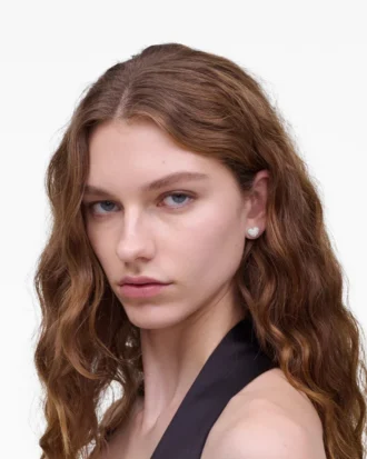 The Heart Pave Earrings