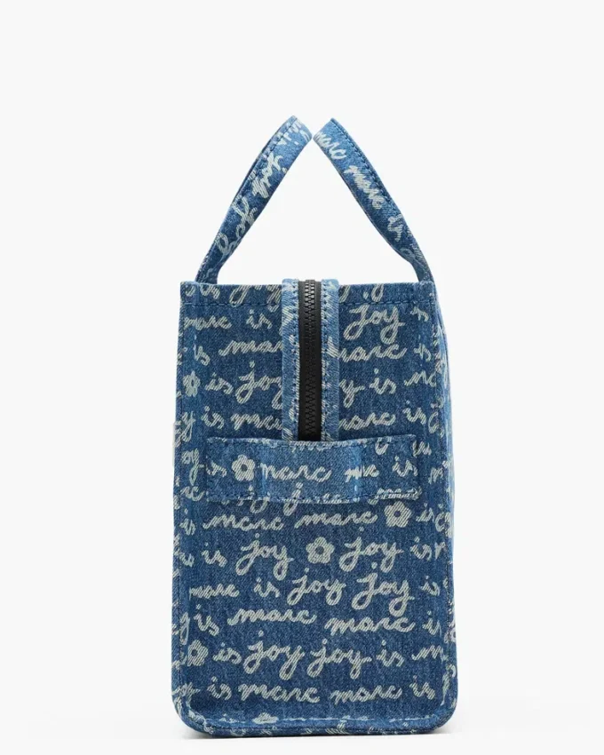 The Joy Denim Medium Tote Bag The Joy Denim Medium Tote Bag