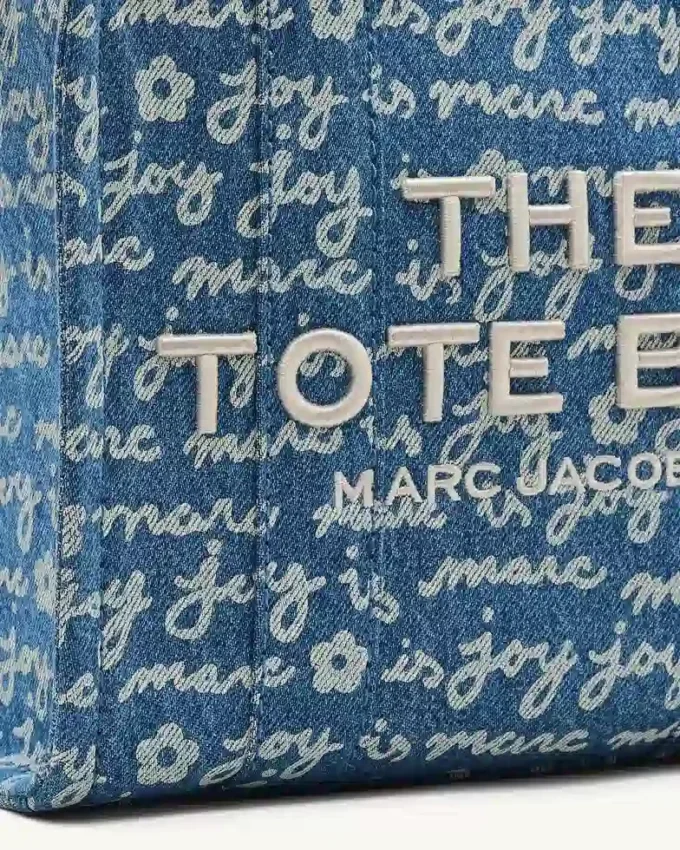 The Joy Denim Small Tote Bag The Joy Denim Small Tote Bag