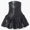 The Leather Bubble Dress The Leather Bubble Dress