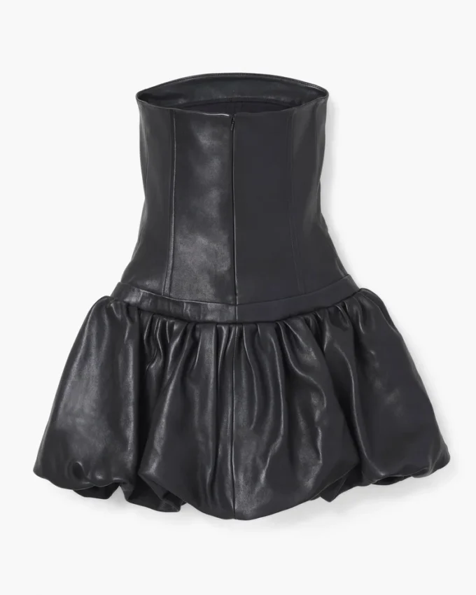 The Leather Bubble Dress The Leather Bubble Dress