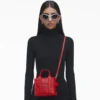 The Leather Crossbody Tote Bag The Leather Crossbody Tote Bag