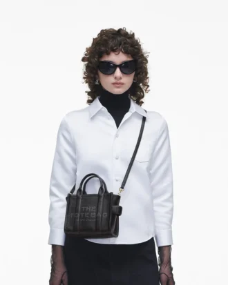 The Leather Crossbody Tote Bag The Leather Crossbody Tote Bag