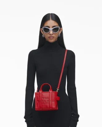 The Leather Crossbody Tote Bag The Leather Crossbody Tote Bag