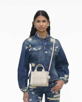 The Leather Crossbody Tote Bag