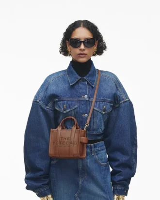 The Leather Crossbody Tote Bag The Leather Crossbody Tote Bag