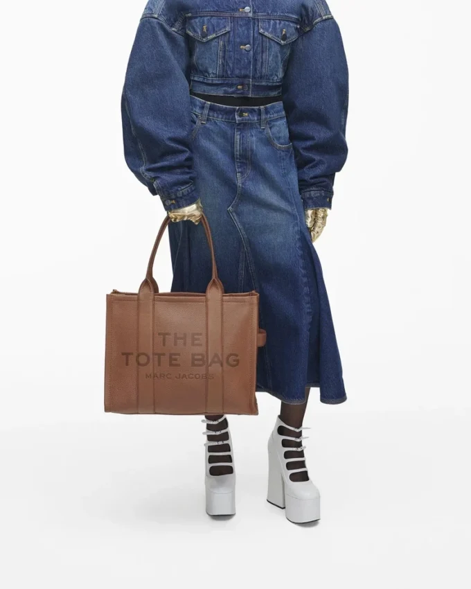 The Leather Large Tote Bag The Leather Large Tote Bag
