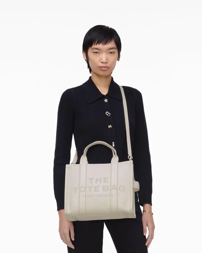 The Leather Medium Tote Bag The Leather Medium Tote Bag