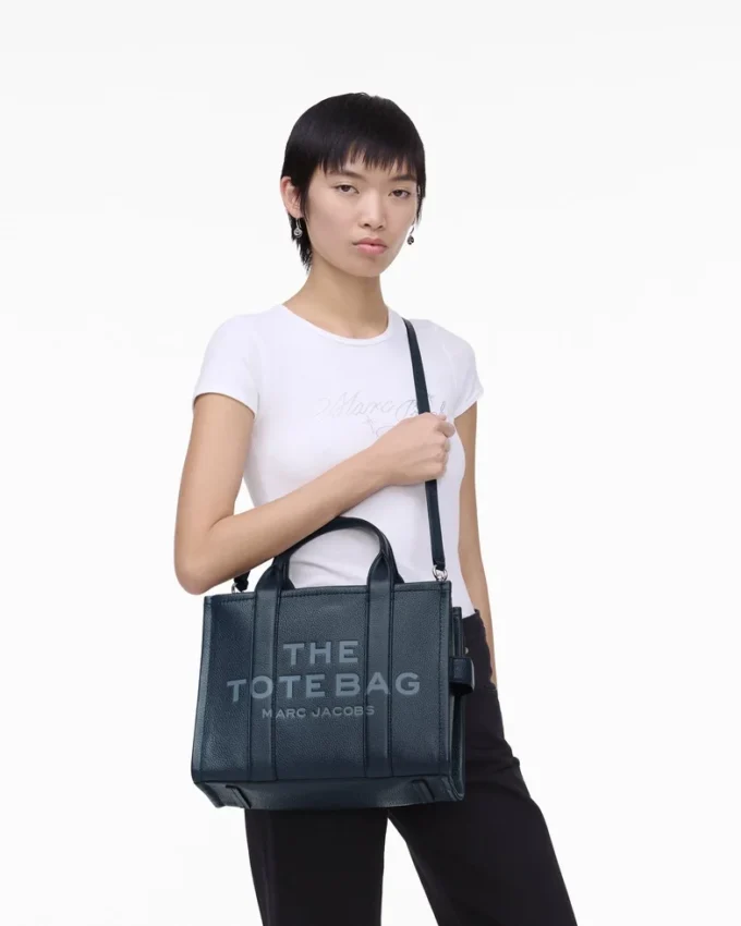 The Leather Medium Tote Bag The Leather Medium Tote Bag