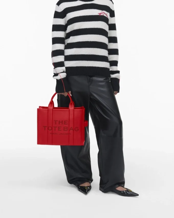 The Leather Medium Tote Bag The Leather Medium Tote Bag