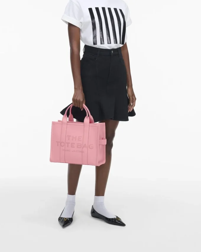 The Leather Medium Tote Bag The Leather Medium Tote Bag
