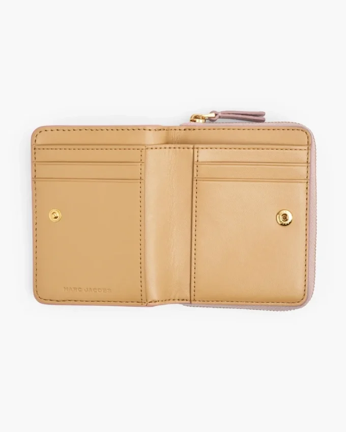 The Leather Mini Compact Wallet The Leather Mini Compact Wallet