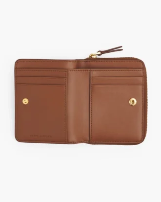 The Leather Mini Compact Wallet