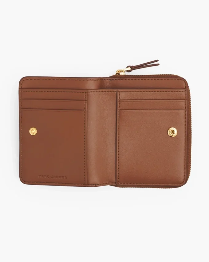 The Leather Mini Compact Wallet The Leather Mini Compact Wallet