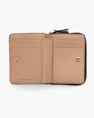 The Leather Mini Compact Wallet
