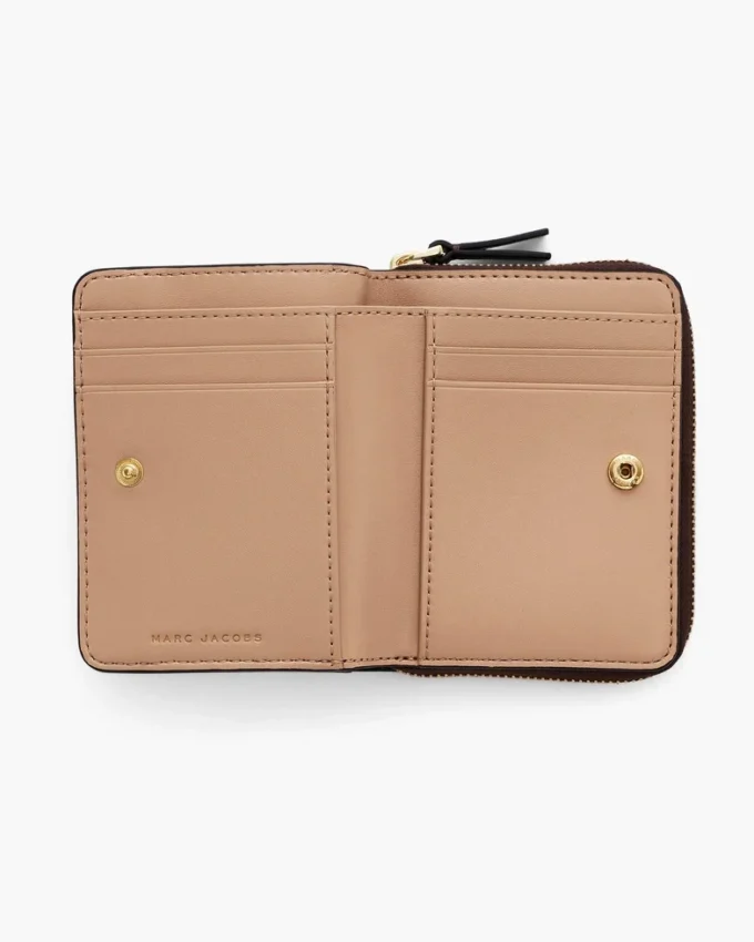The Leather Mini Compact Wallet The Leather Mini Compact Wallet