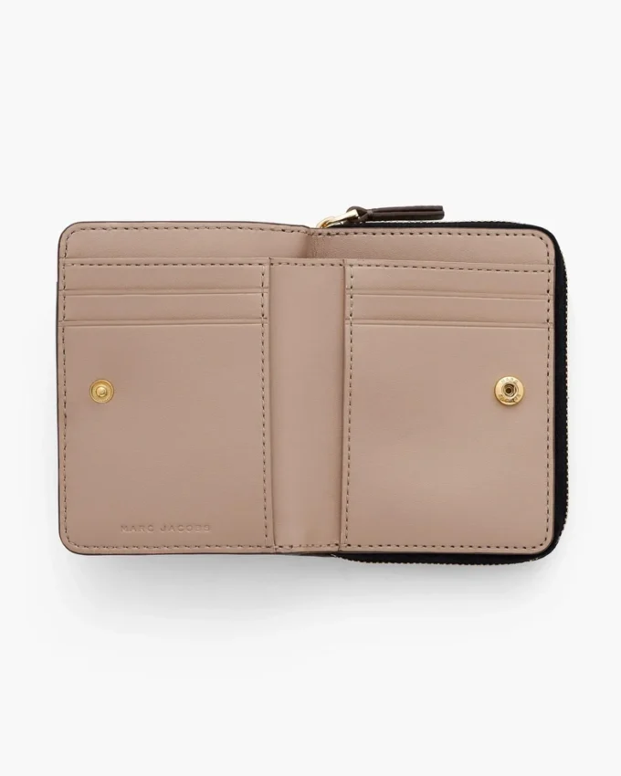 The Leather Mini Compact Wallet The Leather Mini Compact Wallet