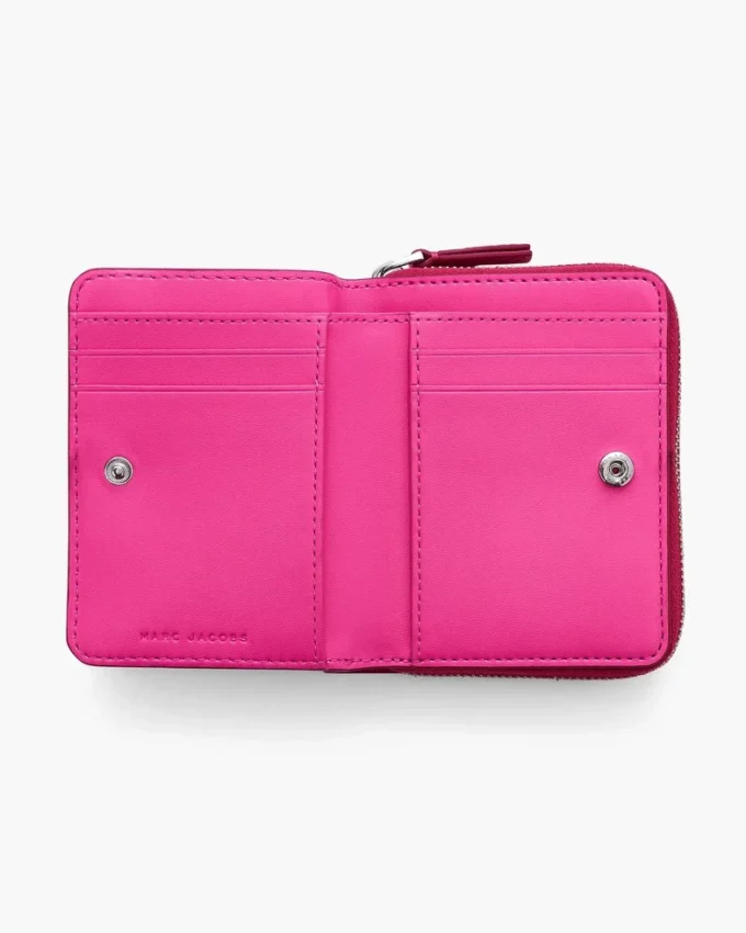 The Leather Mini Compact Wallet The Leather Mini Compact Wallet