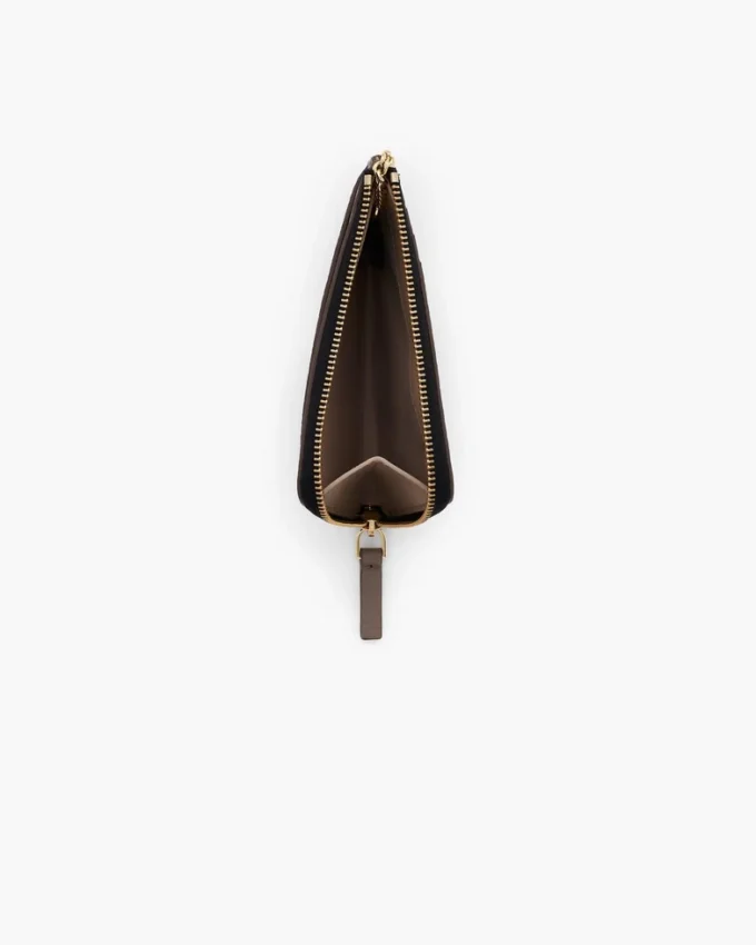 The Leather Top Zip Multi Wallet