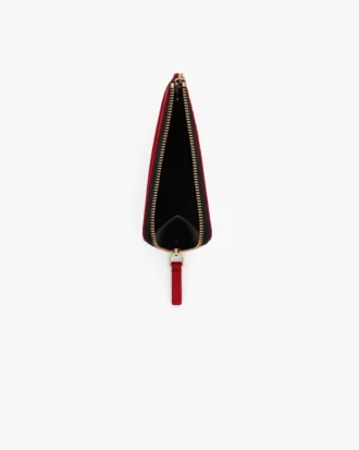 The Leather Top Zip Multi Wallet