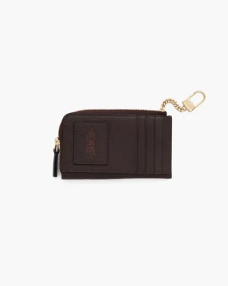 The Leather Top Zip Multi Wallet
