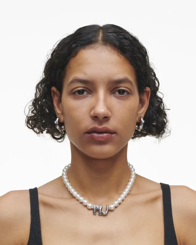 The Marc Jacobs Balloon Pearl Necklace The Marc Jacobs Balloon Pearl Necklace