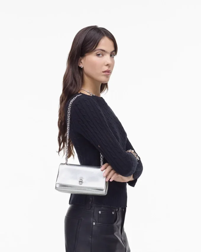 The Metallic Dual Chain Mini Bag