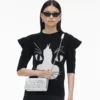 The Metallic Leather Chain Mini Bag The Metallic Leather Chain Mini Bag