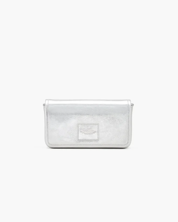 The Metallic Leather Chain Mini Bag The Metallic Leather Chain Mini Bag