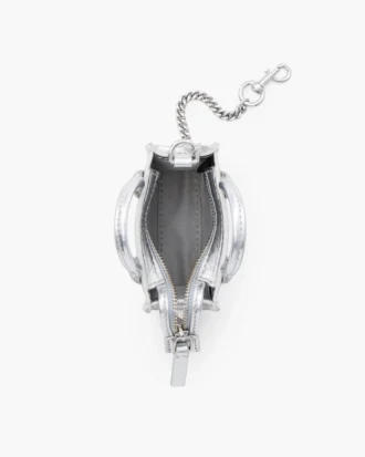 The Metallic Leather Nano Tote Charm The Metallic Leather Nano Tote Charm