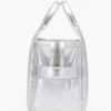 The Metallic Leather Small Tote Bag The Metallic Leather Small Tote Bag